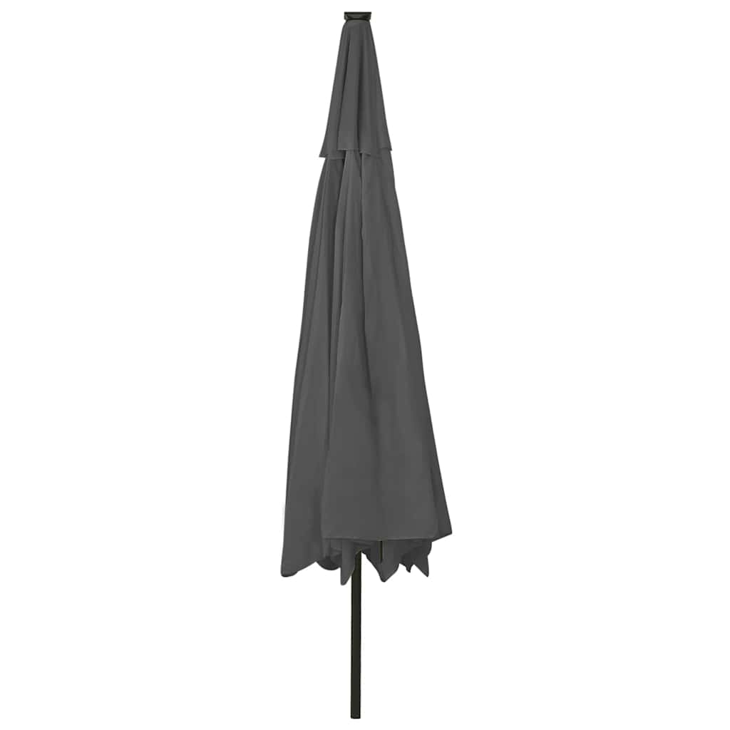 Garden Parasol | Anthracite | Fabric (100% polyester), metal | Large