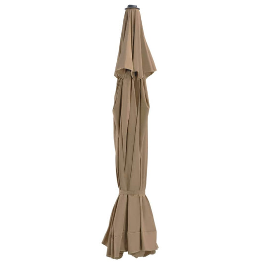 Replacement Fabric for Outdoor Parasol Taupe 515 cm