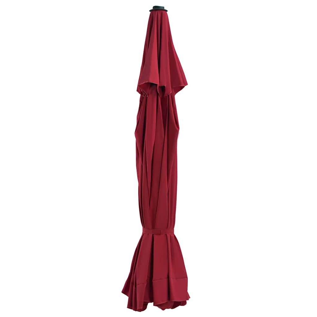 Replacement Fabric for Outdoor Parasol Bordeaux Red 515 cm