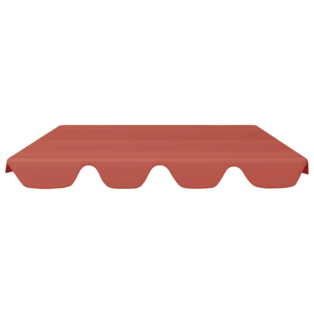 Replacement Canopy for Garden Swing Terracotta 150/130x105/70cm
