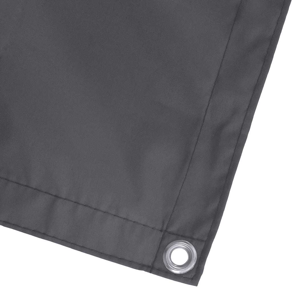 Balcony Screen Anthracite 120x300 cm Oxford Fabric