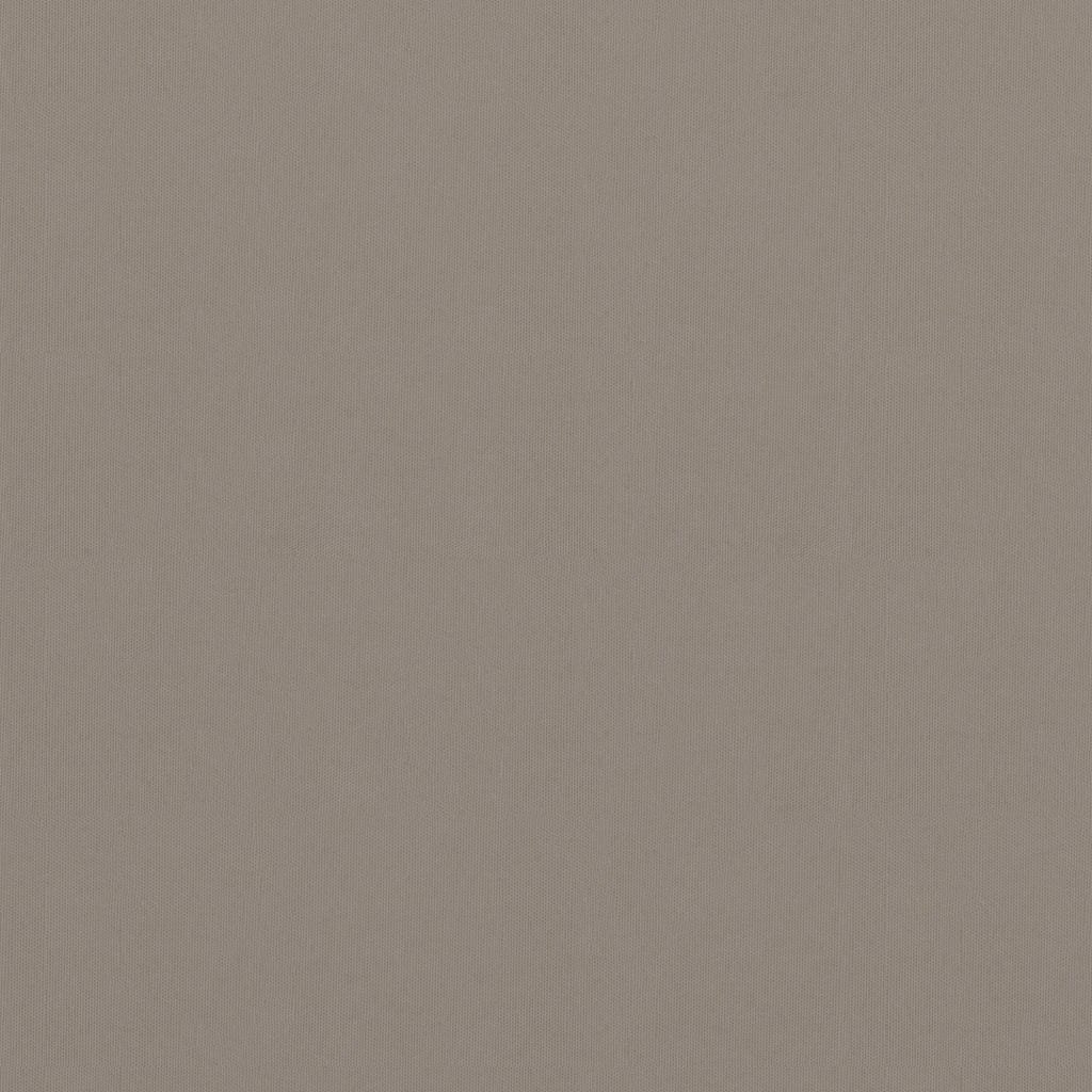 Balcony Screen Taupe 75x400 cm Oxford Fabric