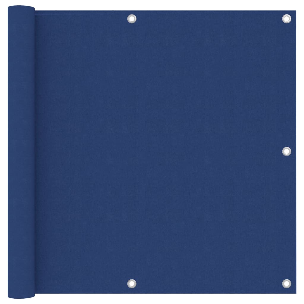 Balcony Screen Blue 90x400 cm Oxford Fabric