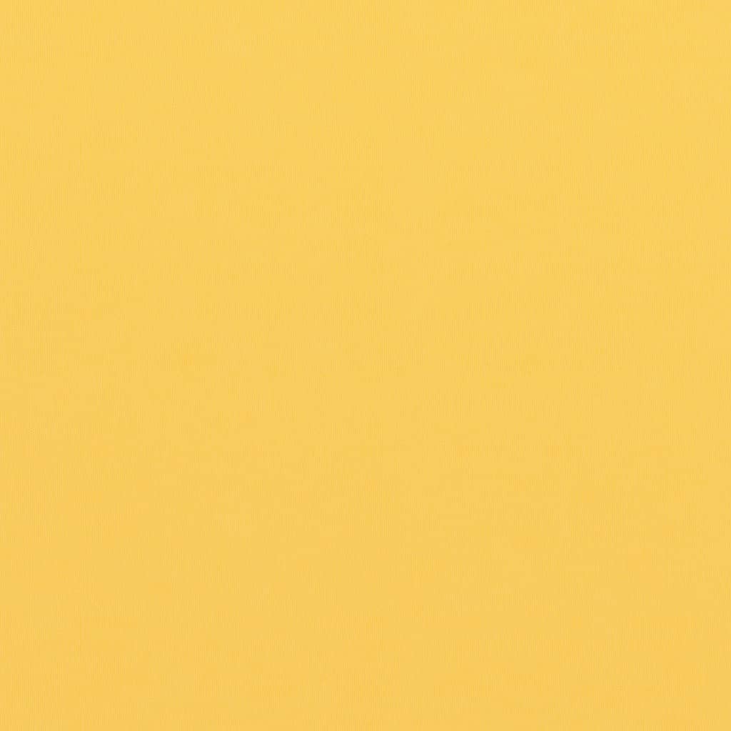 Balcony Screen Yellow 75x600 cm Oxford Fabric