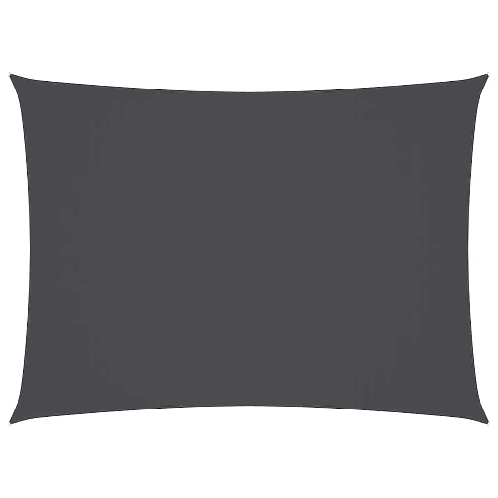 Sunshade Sail Oxford Fabric Rectangular 2.5x4 m Anthracite