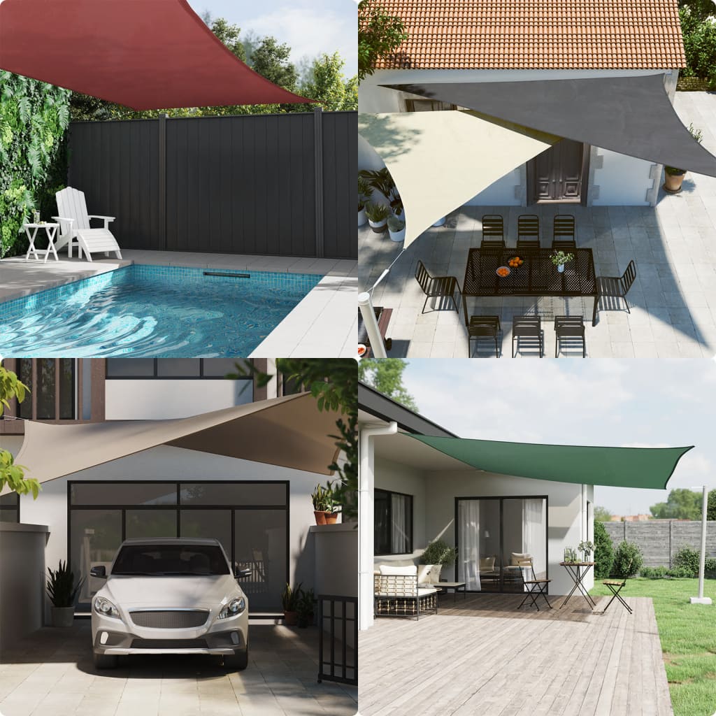 Sunshade Sail Oxford Fabric Square 4.5x4.5 m Beige