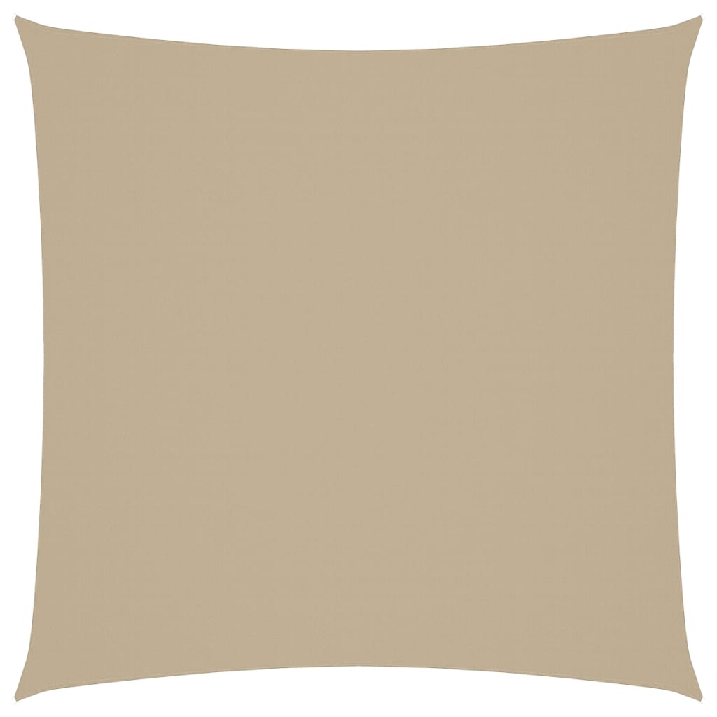 Sunshade Sail Oxford Fabric Square 7x7 m Beige