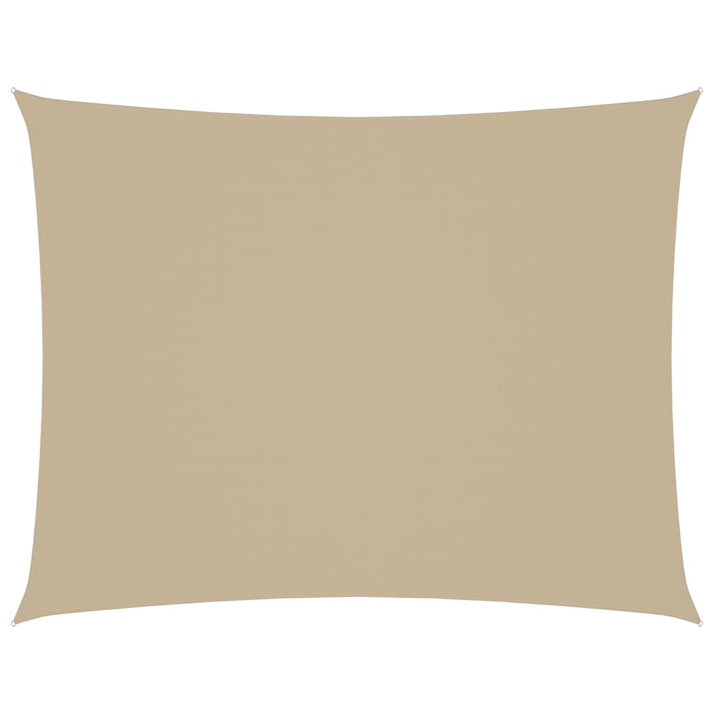 Sunshade Sail Oxford Fabric Rectangular 2x3.5 m Beige