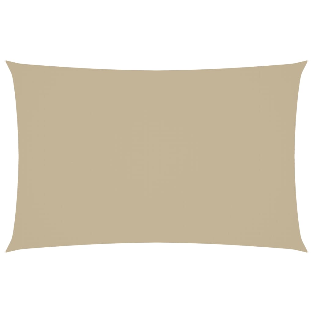 Sunshade Sail Oxford Fabric Rectangular 2x5 m Beige