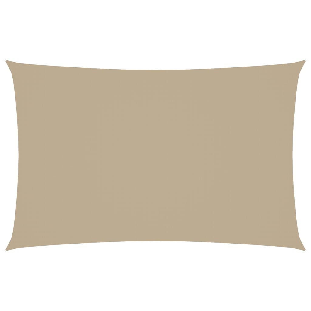 Sunshade Sail Oxford Fabric Rectangular 2.5x5 m Beige
