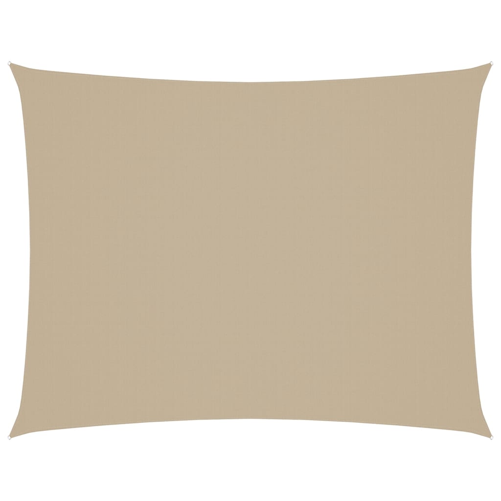 Sunshade Sail Oxford Fabric Rectangular 3x4 m Beige