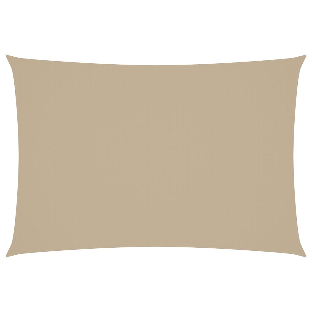 Sunshade Sail Oxford Fabric Rectangular 3x5 m Beige