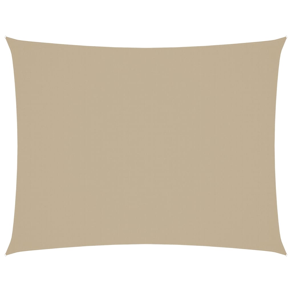 Sunshade Sail Oxford Fabric Rectangular 3x6 m Beige
