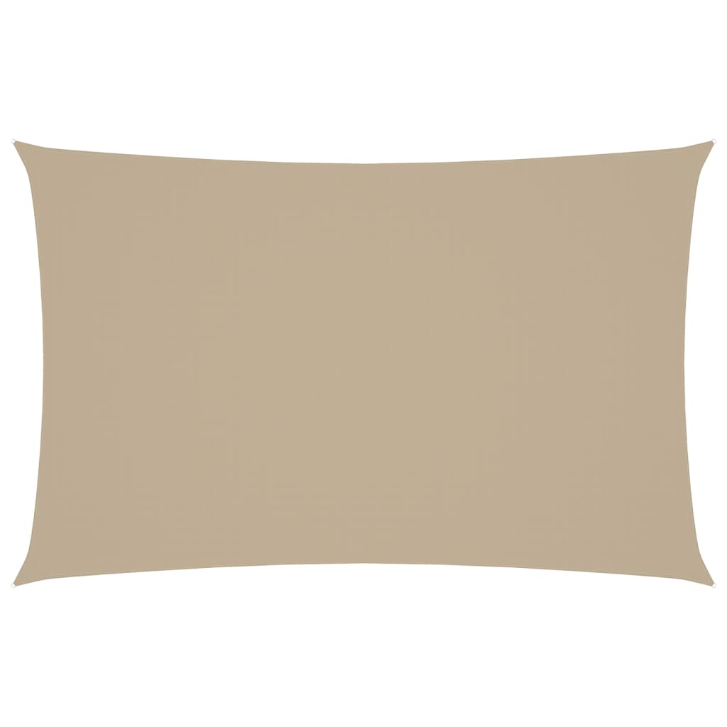 Sunshade Sail Oxford Fabric Rectangular 5x8 m Beige