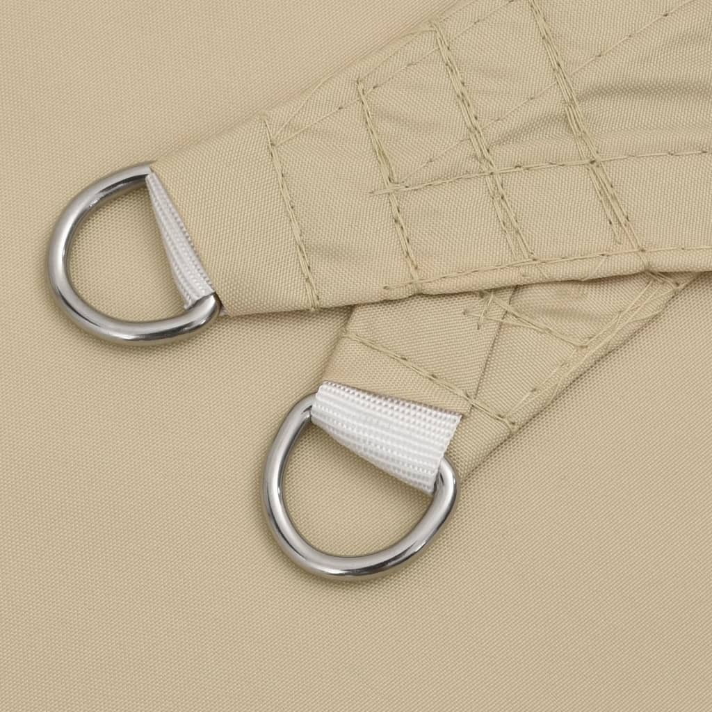 Sunshade Sail Oxford Fabric Rectangular 5x8 m Beige
