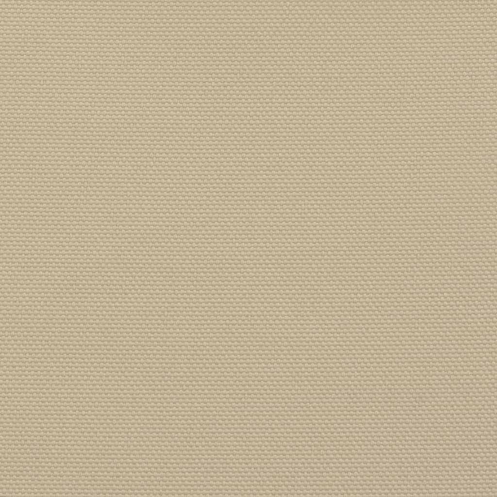 vidaXL Sunshade Sail Oxford Fabric Triangular 4x4x4 m Beige