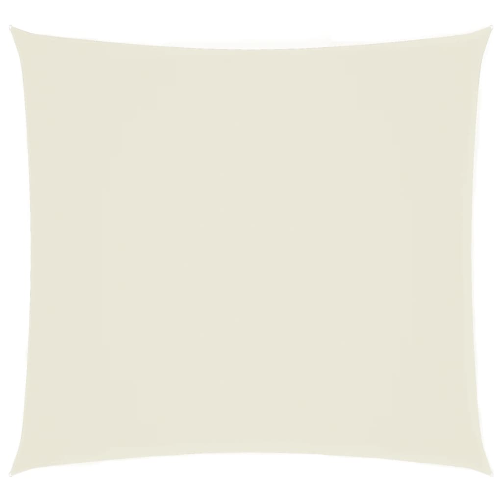 Sunshade Sail Oxford Fabric Square 6x6 m Cream