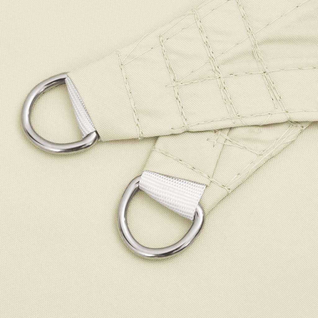 Sunshade Sail Oxford Fabric Square 6x6 m Cream