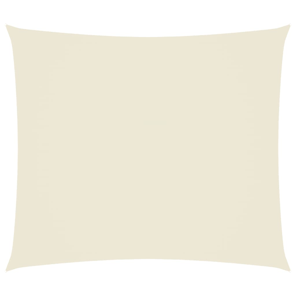 Sunshade Sail Oxford Fabric Rectangular 2x2.5 m Cream