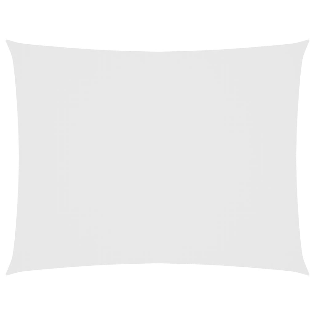 vidaXL Sunshade Sail Oxford Fabric Rectangular 2.5x4 m White