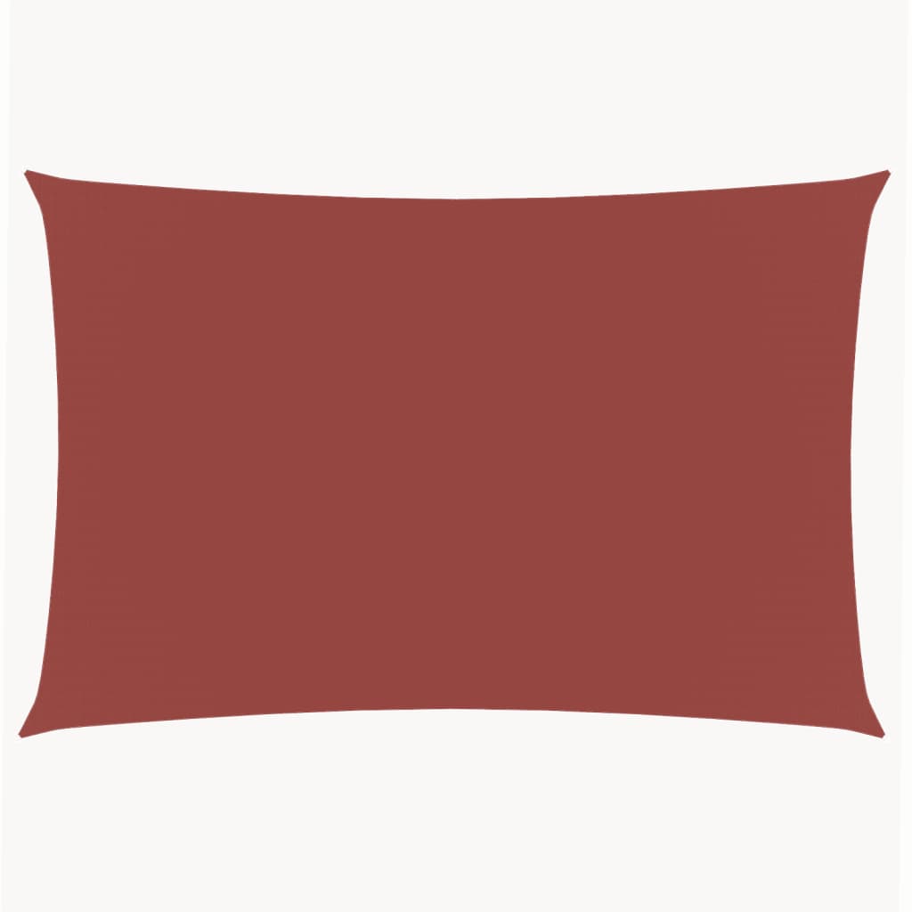 Sunshade Sail Oxford Fabric Rectangular 2x5 m Terracotta