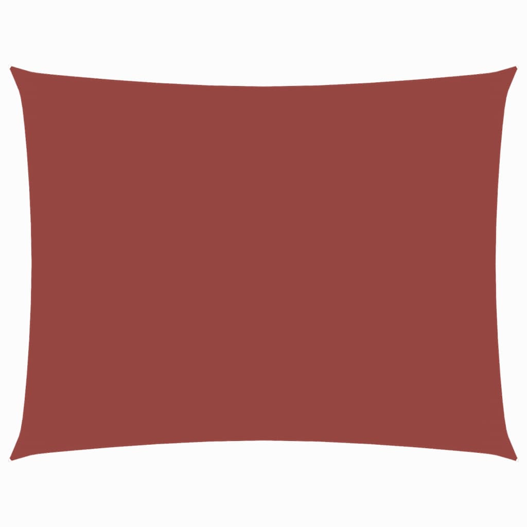 Sunshade Sail Oxford Fabric Rectangular 3.5x4.5 m Terracotta