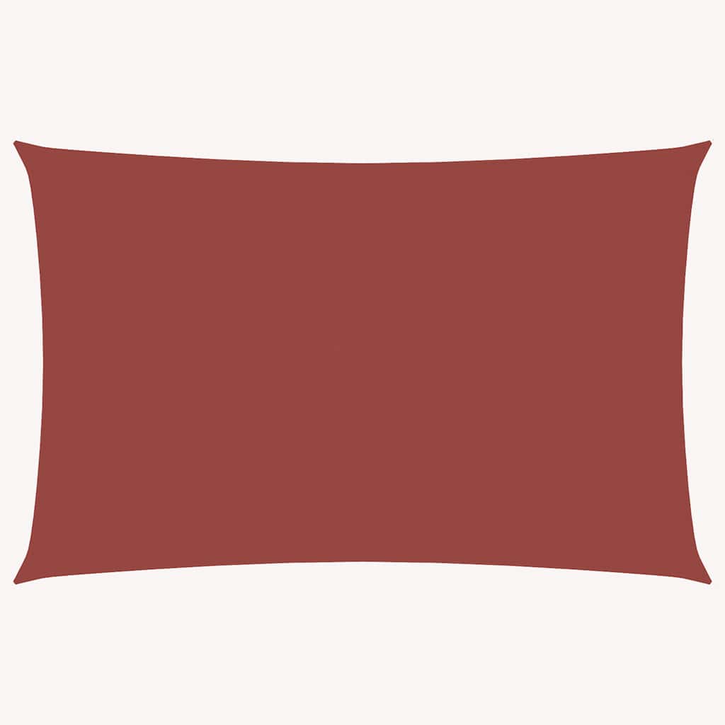 Sunshade Sail Oxford Fabric Rectangular 5x8 m Terracotta