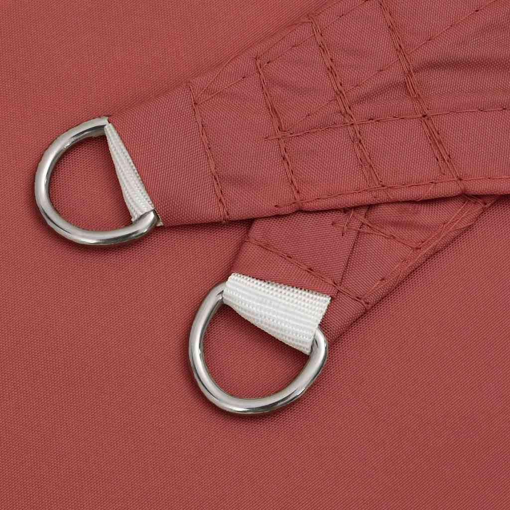 Sunshade Sail Oxford Fabric Rectangular 5x8 m Terracotta