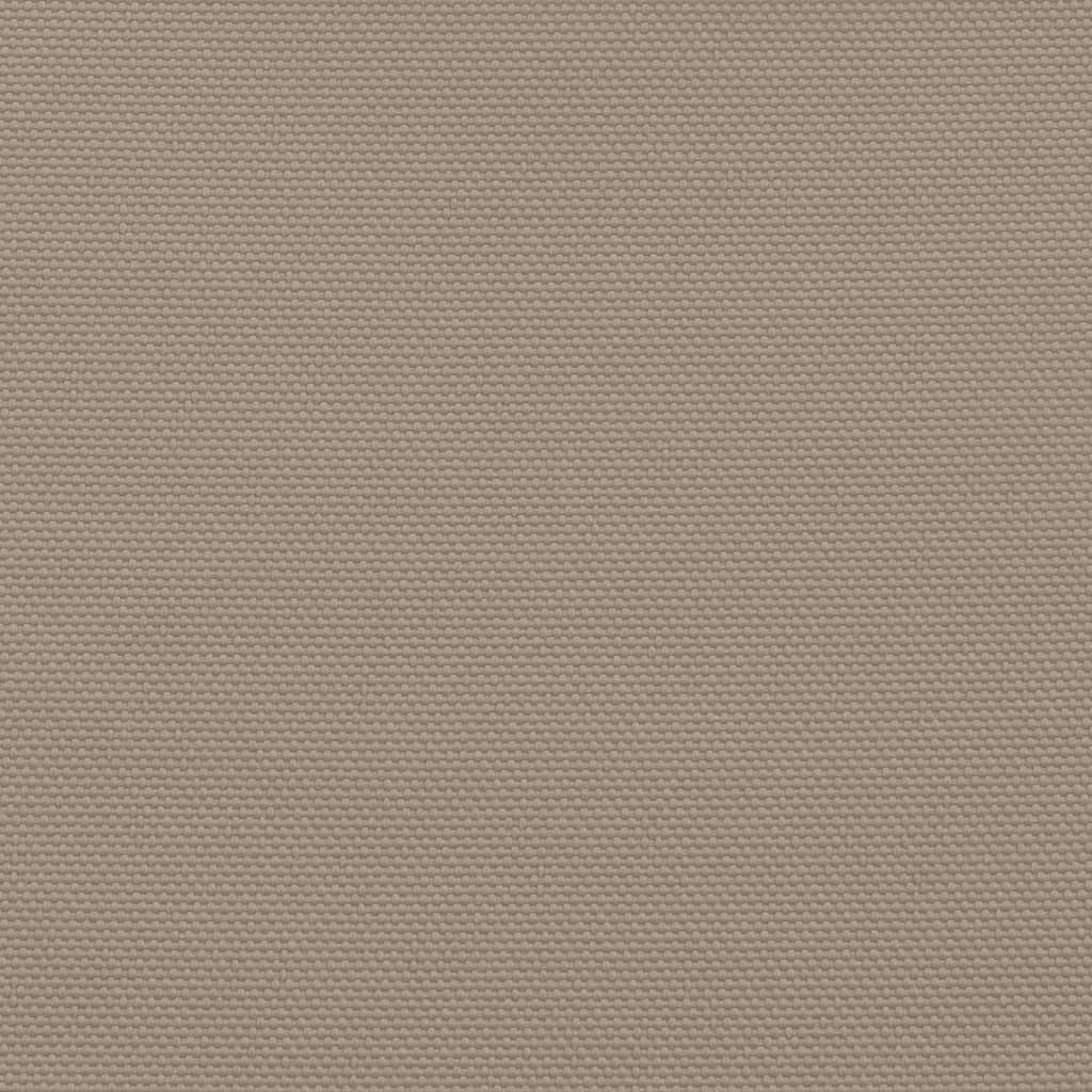 vidaXL Sunshade Sail Oxford Fabric Square 2.5x2.5 m Taupe