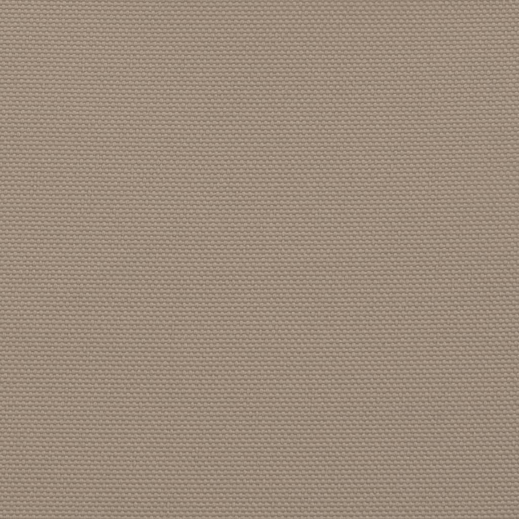 vidaXL Sunshade Sail Oxford Fabric Square 3x3 m Taupe