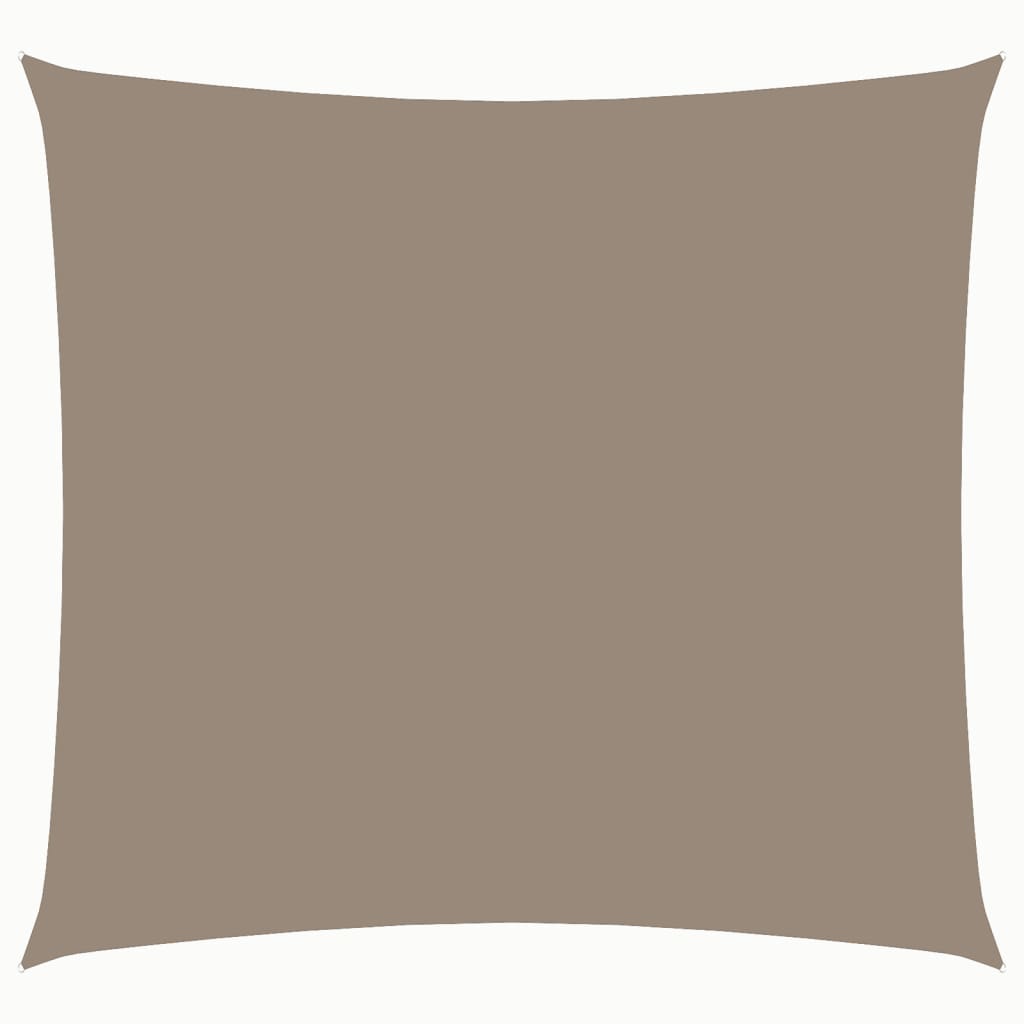 Sunshade Sail Oxford Fabric Square 4x4 m Taupe