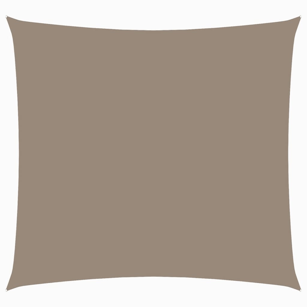 vidaXL Sunshade Sail Oxford Fabric Square 4.5x4.5 m Taupe