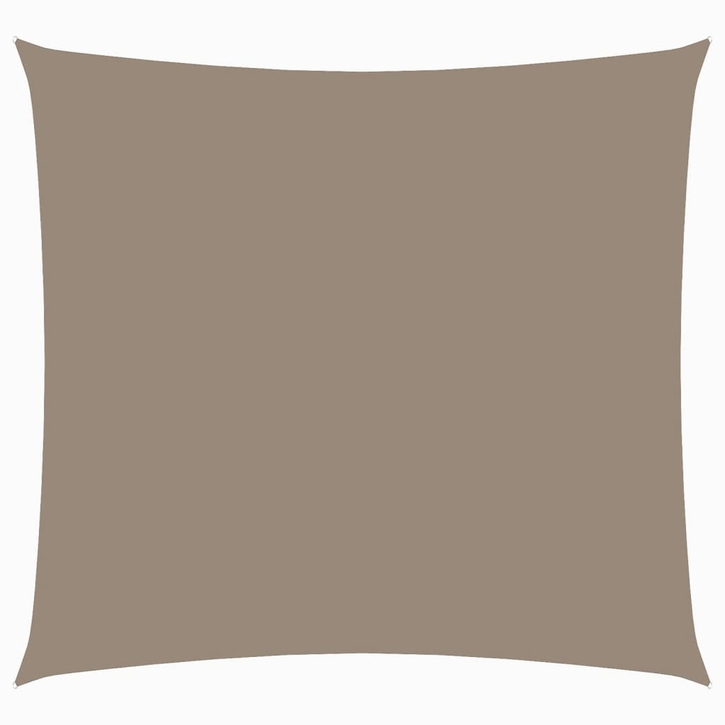 Sunshade Sail Oxford Fabric Square 6x6 m Taupe
