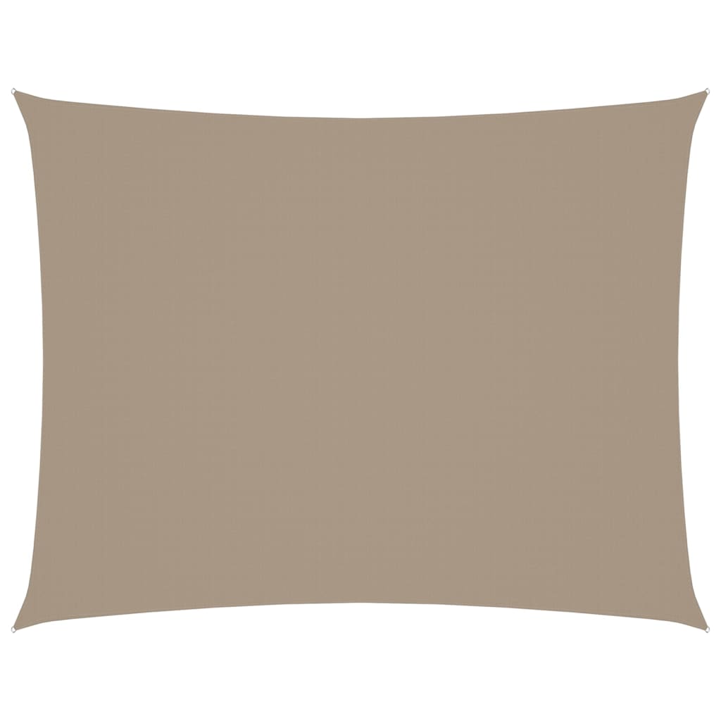 vidaXL Sunshade Sail Oxford Fabric Rectangular 2x3 m Taupe