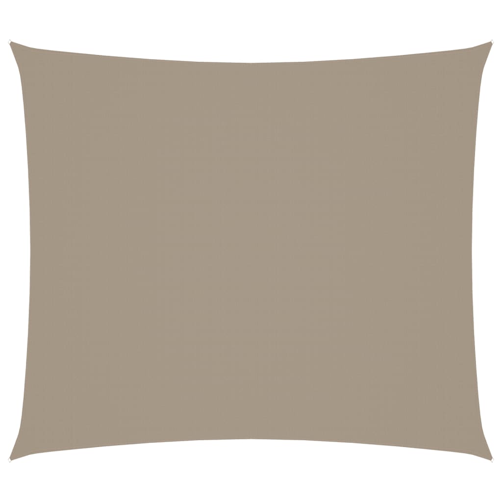 vidaXL Sunshade Sail Oxford Fabric Rectangular 2.5x3 m Taupe