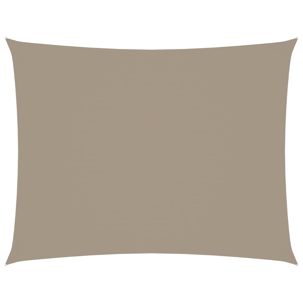 vidaXL Sunshade Sail Oxford Fabric Rectangular 2.5x3.5 m Taupe