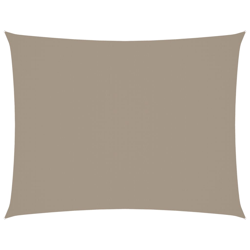 vidaXL Sunshade Sail Oxford Fabric Rectangular 2.5x4 m Taupe