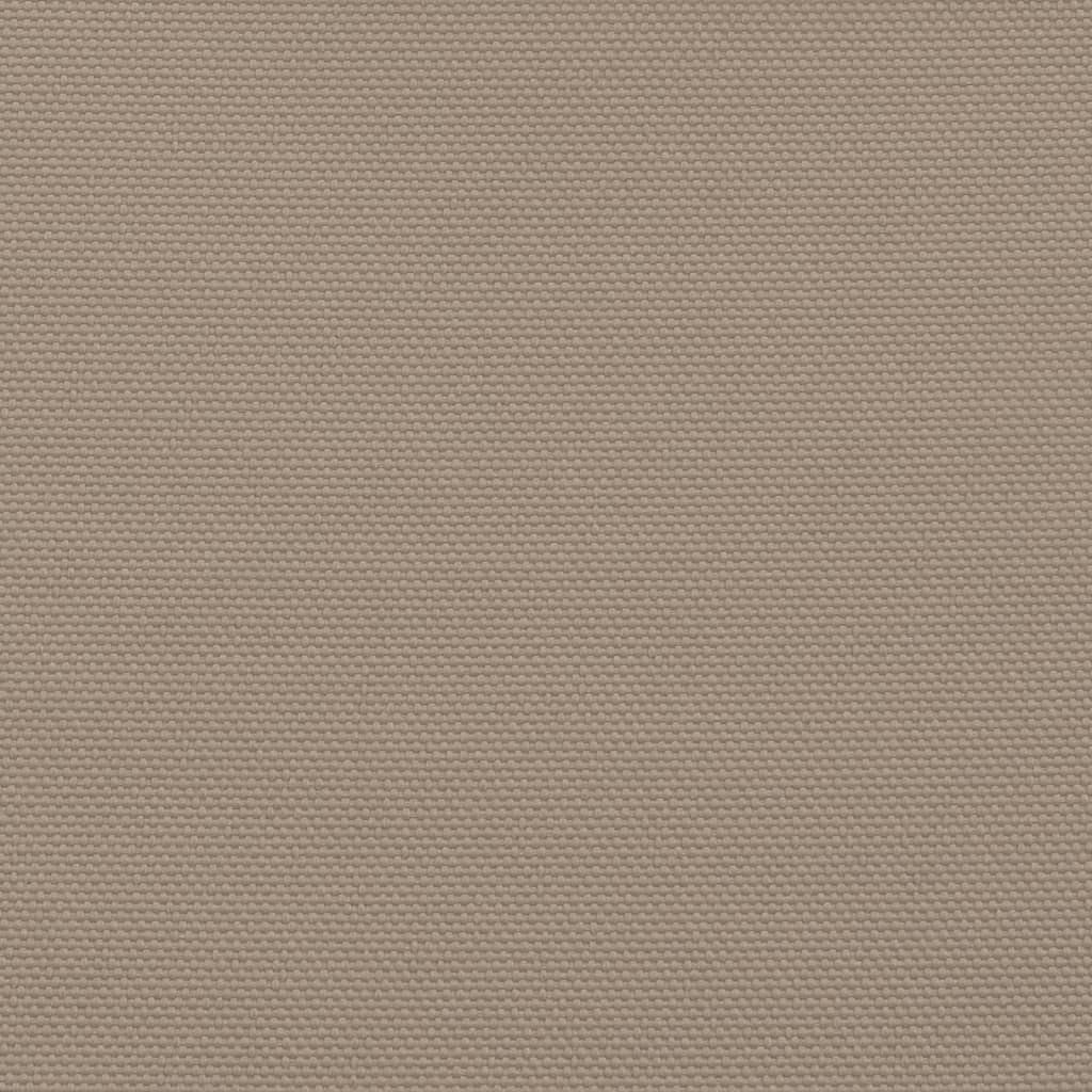 Sunshade Sail Oxford Fabric Triangular 5x6x6 m Taupe