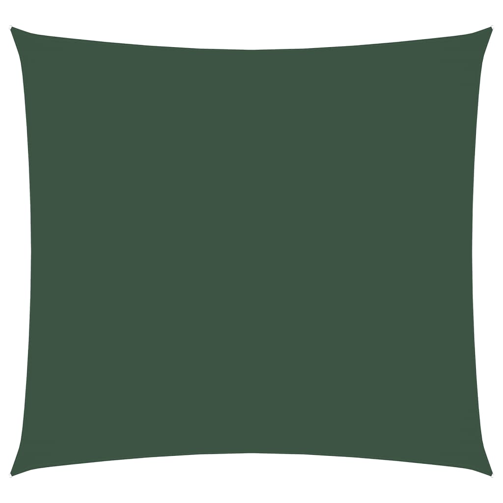 vidaXL Sunshade Sail Oxford Fabric Square 4.5x4.5 m Dark Green