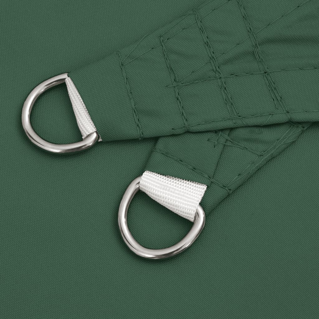 Sunshade Sail Oxford Fabric Rectangular 3x4.5 m Dark Green