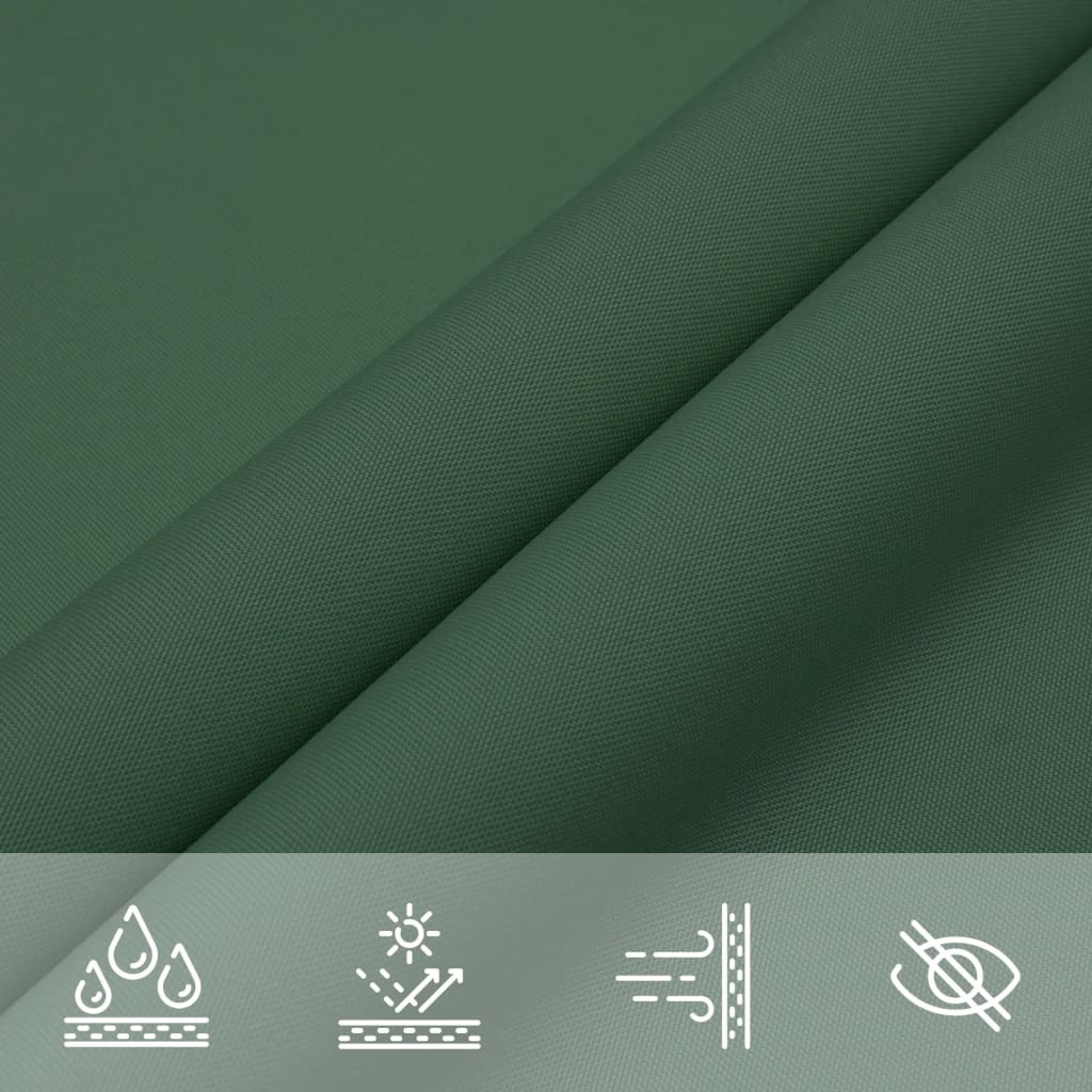Sunshade Sail Oxford Fabric Rectangular 3x5 m Dark Green