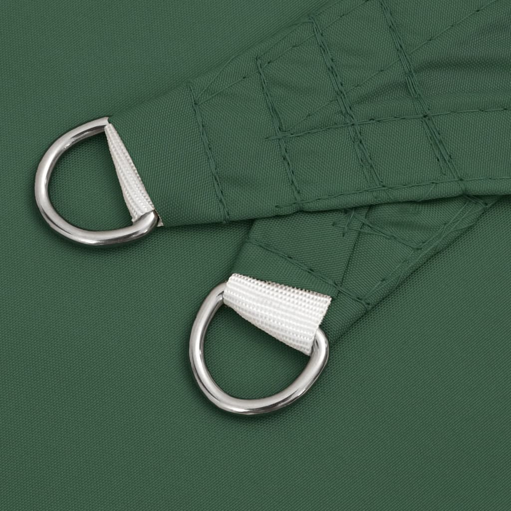 Sunshade Sail Oxford Fabric Triangular 4x4x4 m Dark Green
