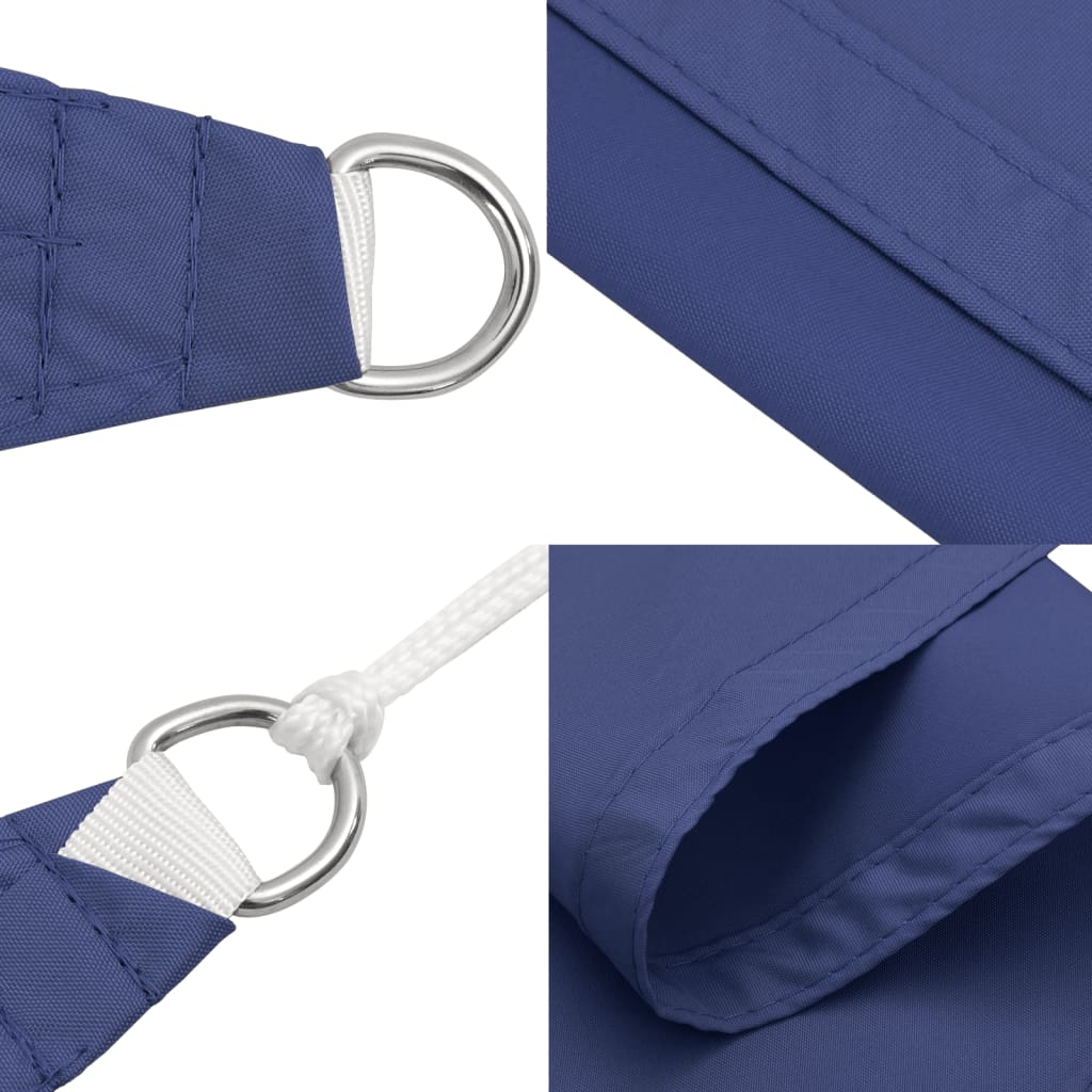 Sunshade Sail Oxford Fabric Rectangular 2x4.5 m Blue