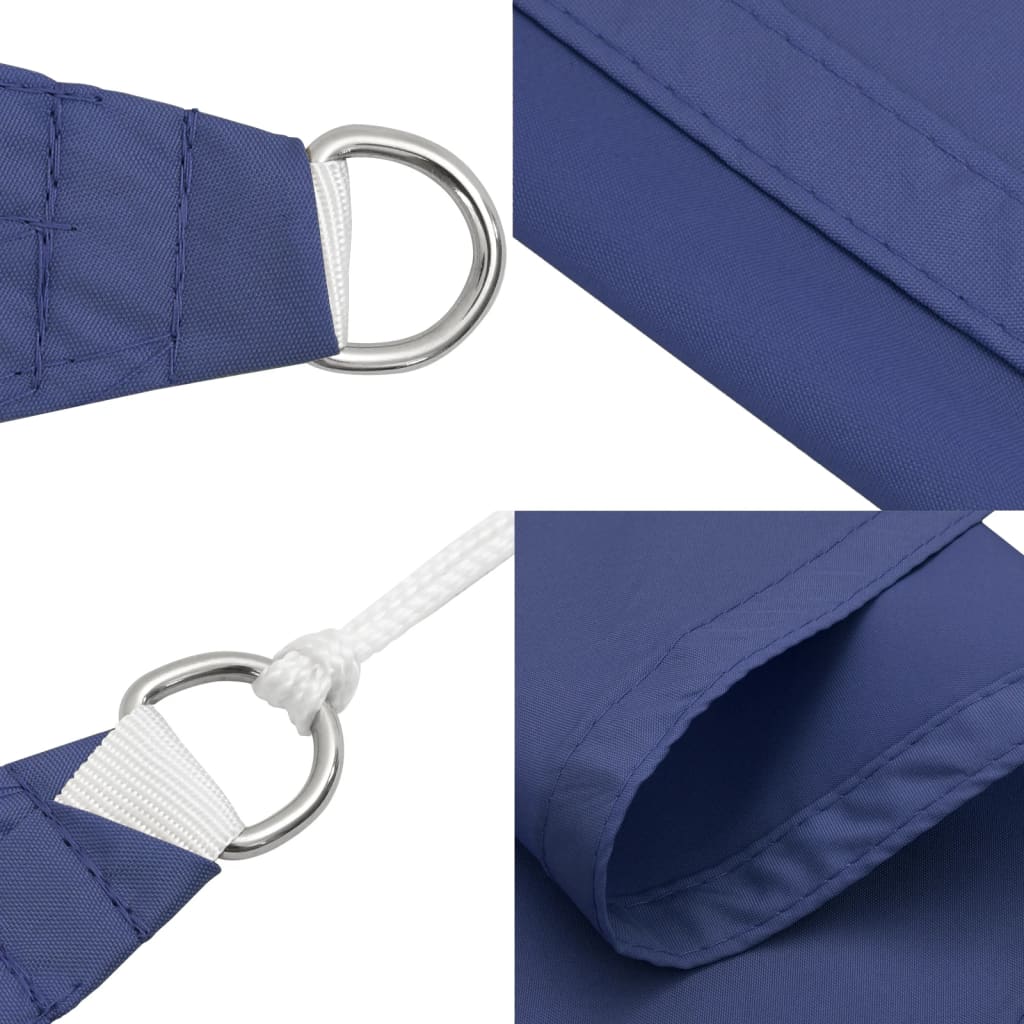 Sunshade Sail Oxford Fabric Rectangular 6x7 m Blue