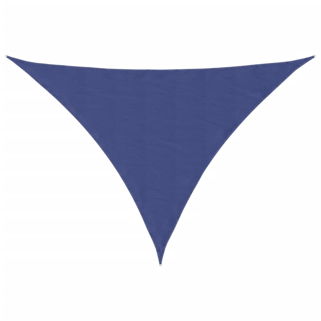 Sunshade Sail Oxford Fabric Triangular 3x3x4.24 m Blue