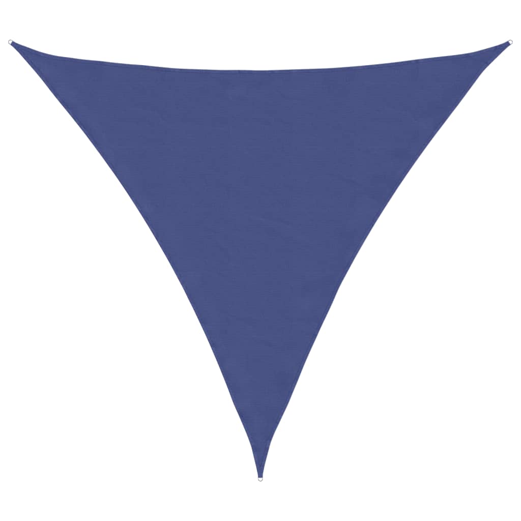 Sunshade Sail Oxford Fabric Triangular 4.5x4.5x4.5 m Blue