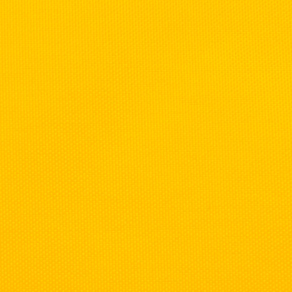 Sunshade Sail Oxford Fabric Square 4x4 m Yellow