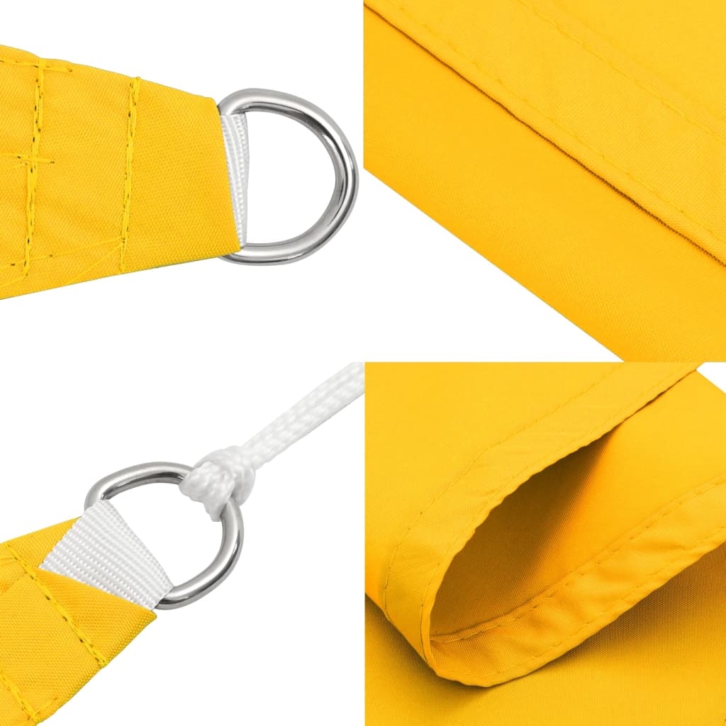 Sunshade Sail Oxford Fabric Rectangular 2x4.5 m Yellow