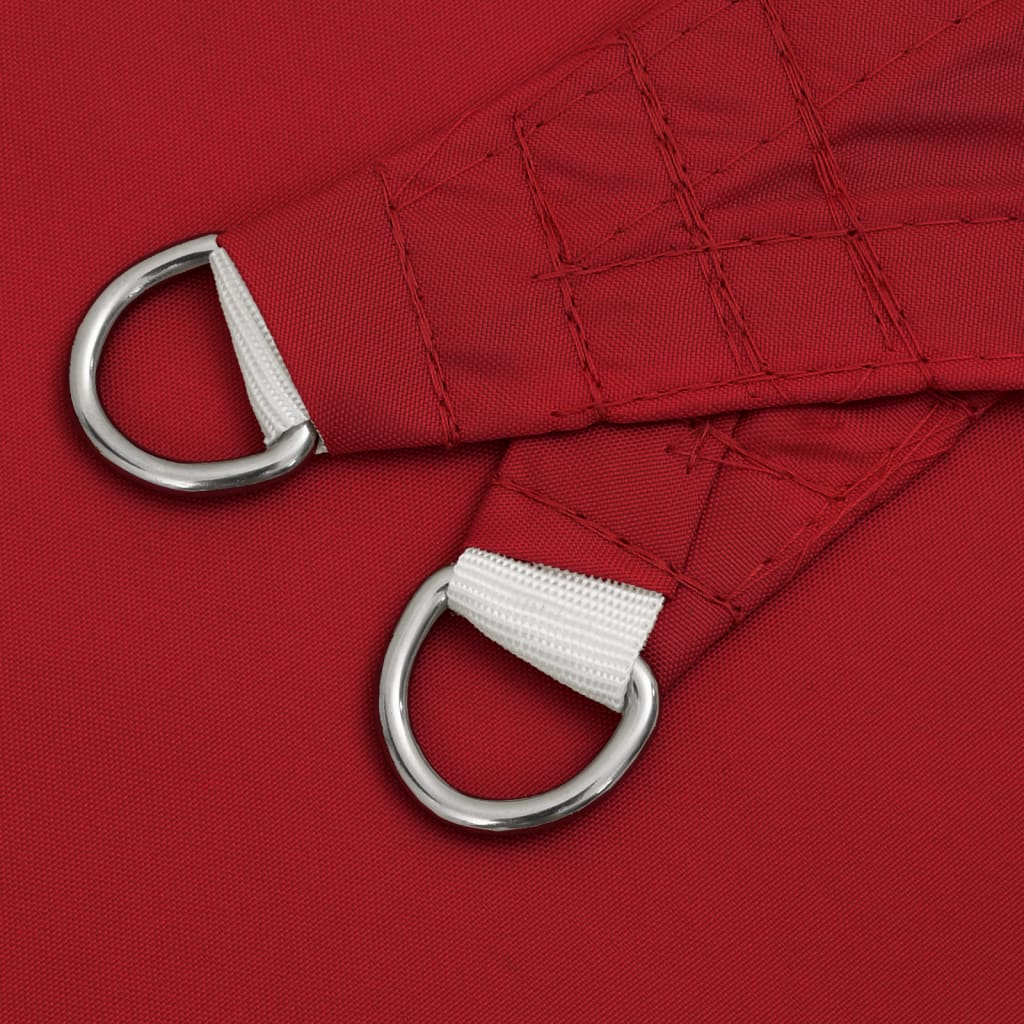 Sunshade Sail Oxford Fabric Rectangular 2.5x3 m Red