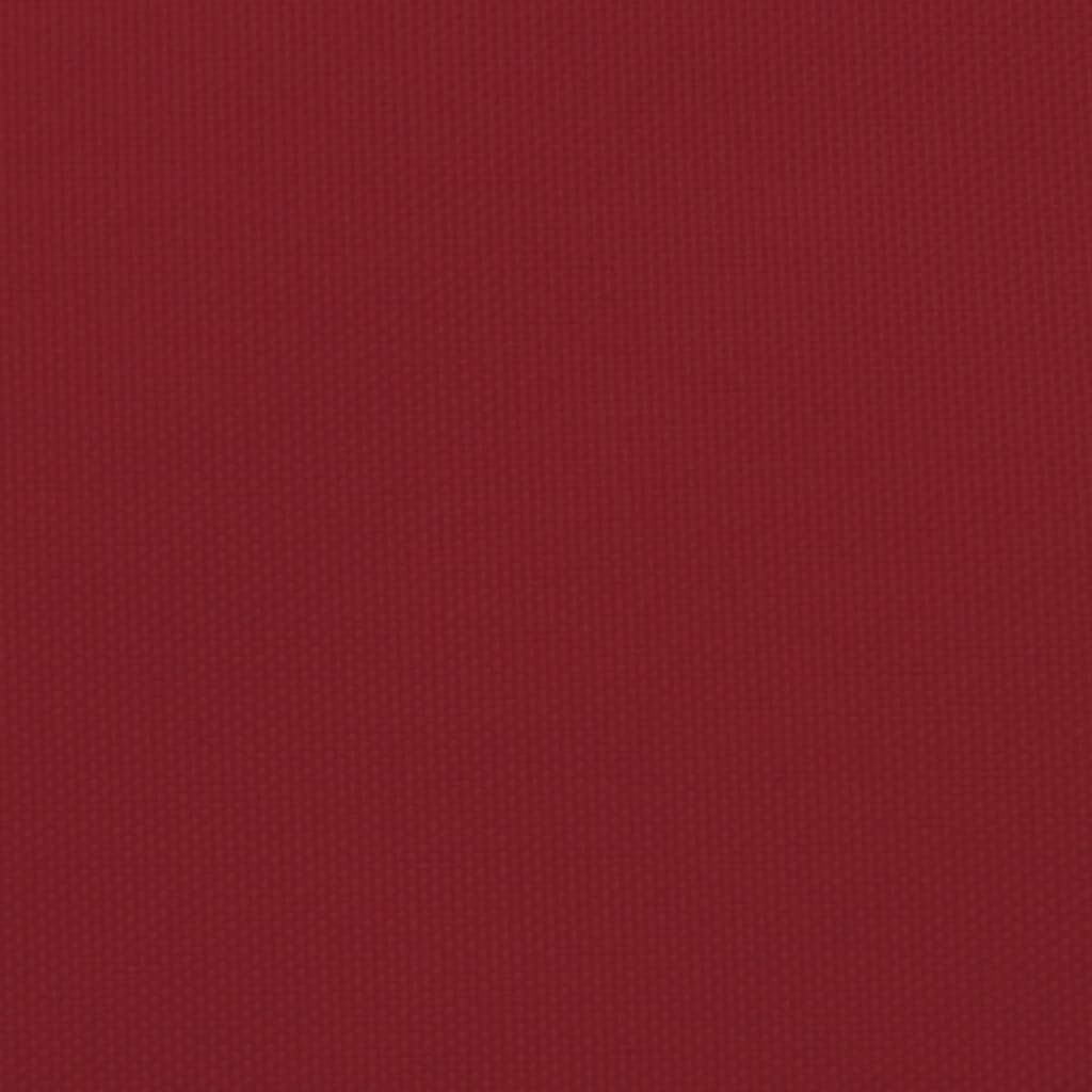 Sunshade Sail Oxford Fabric Rectangular 2.5x5 m Red